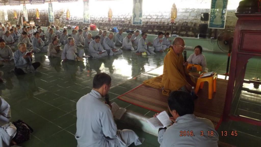 Chùa Linh Sơn Pháp Ấn: Khóa tu niệm Phật kỳ II năm 2016