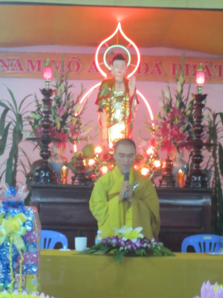 Đạo tràng niệm Phật chùa Linh Sơn Pháp Ấn kỉ niệm 15 năm thành lập