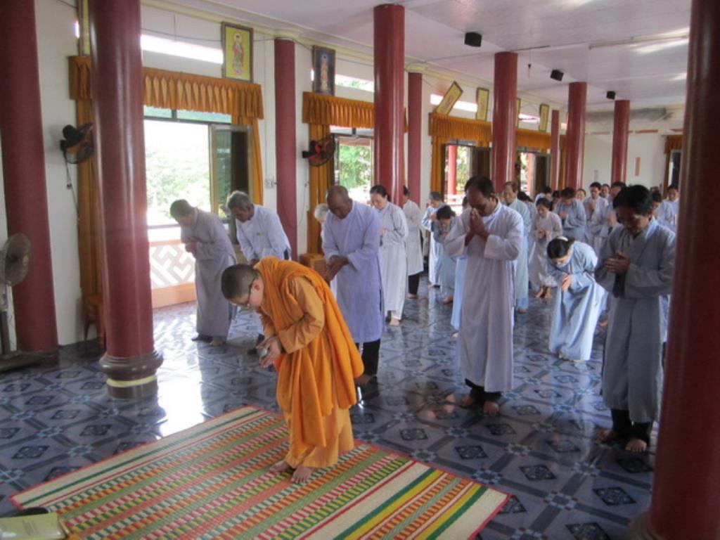 Tịnh xá Ngọc Sơn tổ chức khóa tu Bát quan trai đầu xuân Bính Thân