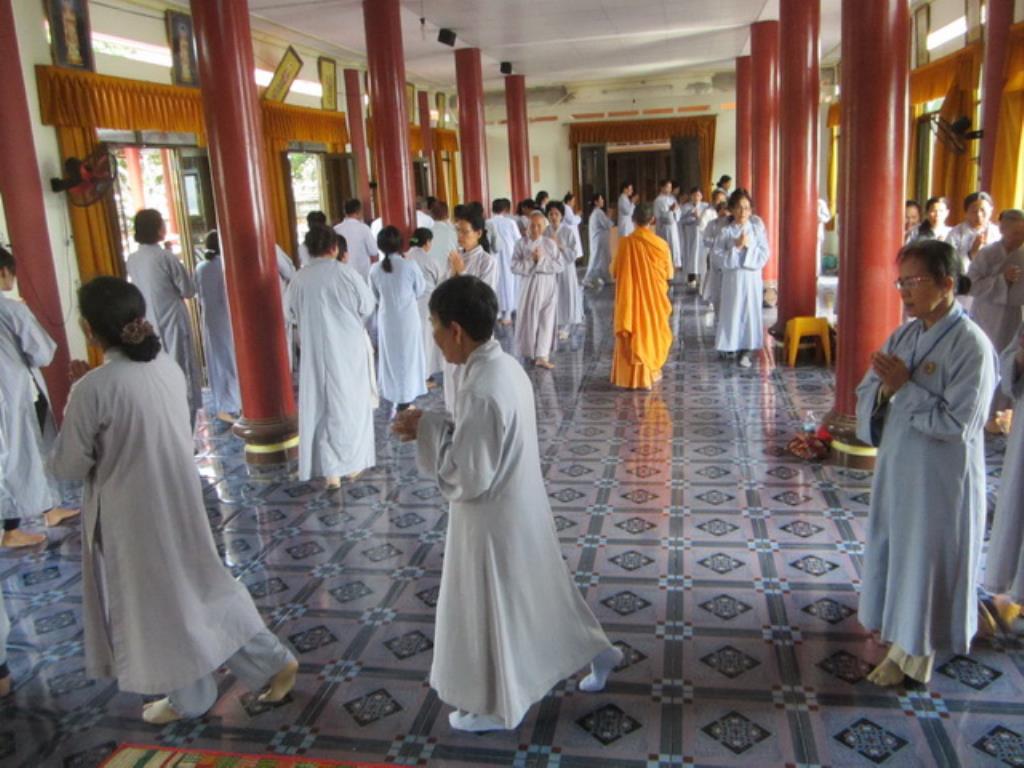 Tịnh xá Ngọc Sơn tổ chức khóa tu Bát quan trai đầu xuân Bính Thân