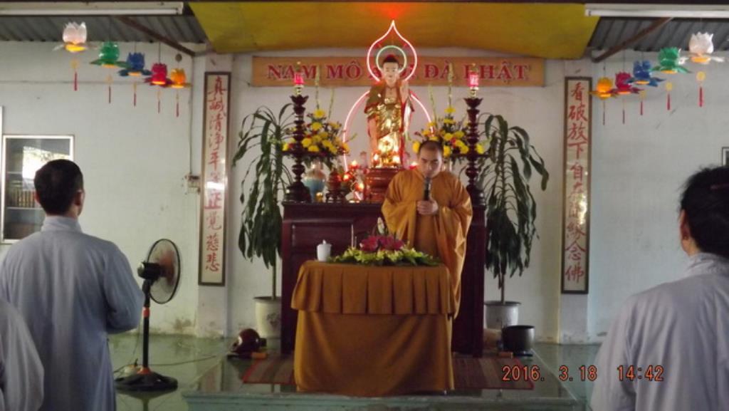 Chùa Linh Sơn Pháp Ấn: Khóa tu niệm Phật kỳ II năm 2016