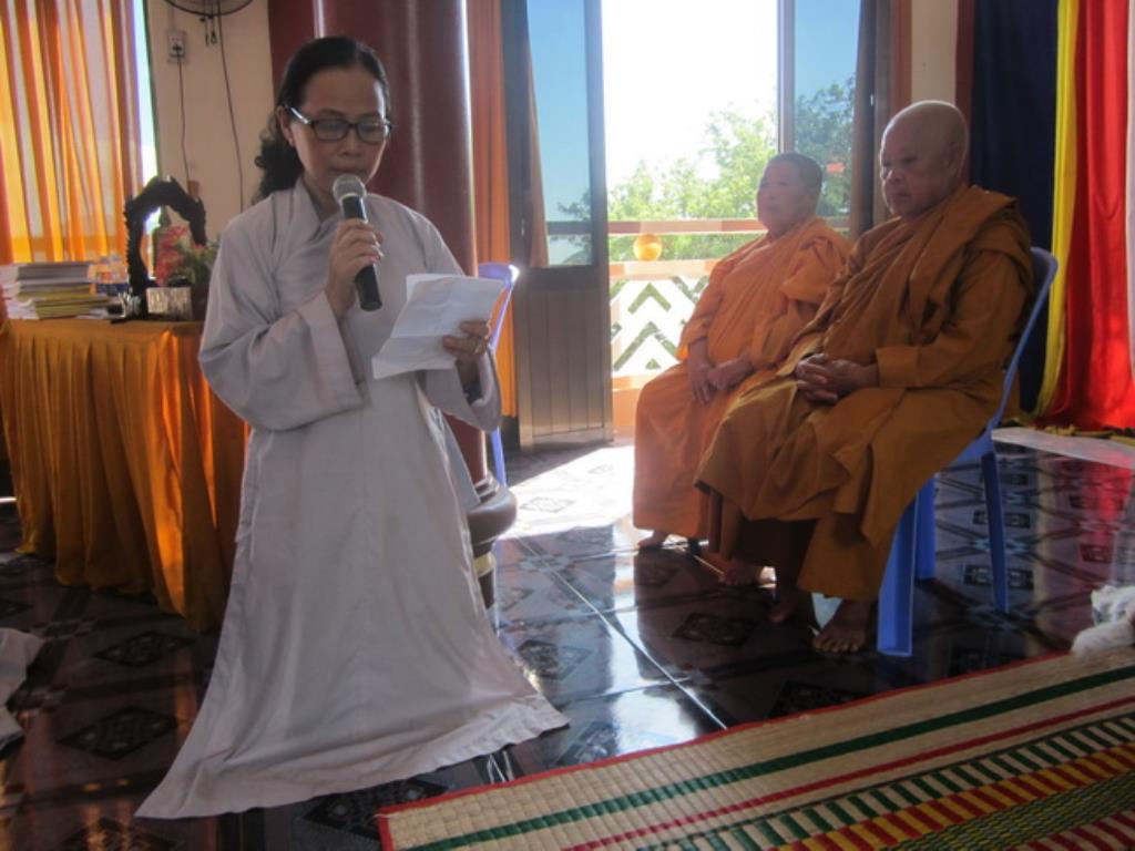 Đạo tràng Bát quan trai Tịnh xá Ngọc Sơn tổng kết cuối năm