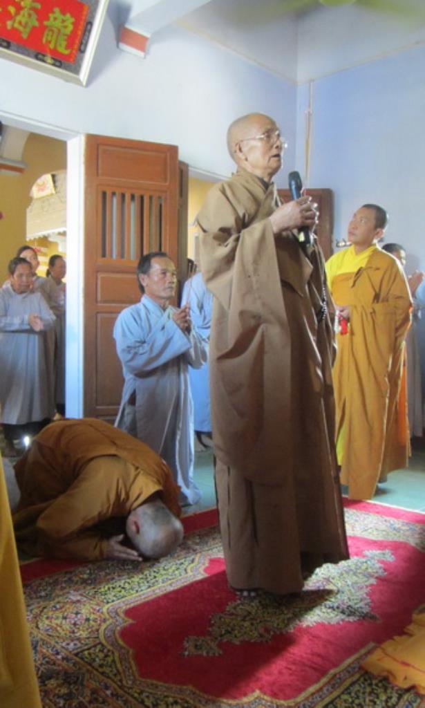 Chùa Long Hải tổ chức lễ húy kỵ tổ khai sơn