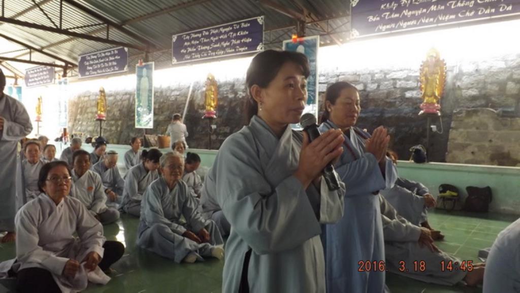 Chùa Linh Sơn Pháp Ấn: Khóa tu niệm Phật kỳ II năm 2016