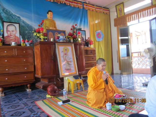 Khánh Hòa: Khóa tu Bát quan trai kỳ IV ở Tịnh xá Ngọc Sơn.