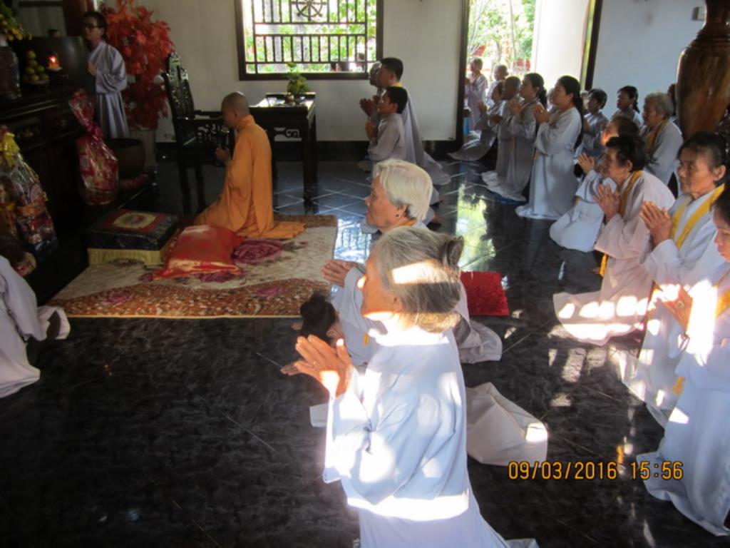 Tổ đình Sắc tứ Thiên Bửu khai khóa Bát quan trai kỳ I năm 2016