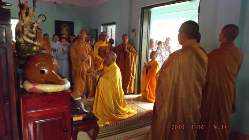 Chùa Phụng Sơn tổ chức lễ húy kỵ tổ khai sơn