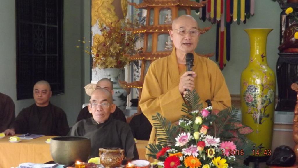 Đạo tràng Bát Quan Trai chùa Đức Hòa tổng kết cuối năm