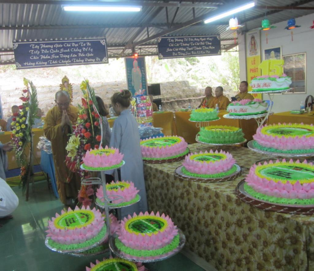 Đạo tràng niệm Phật chùa Linh Sơn Pháp Ấn kỉ niệm 15 năm thành lập