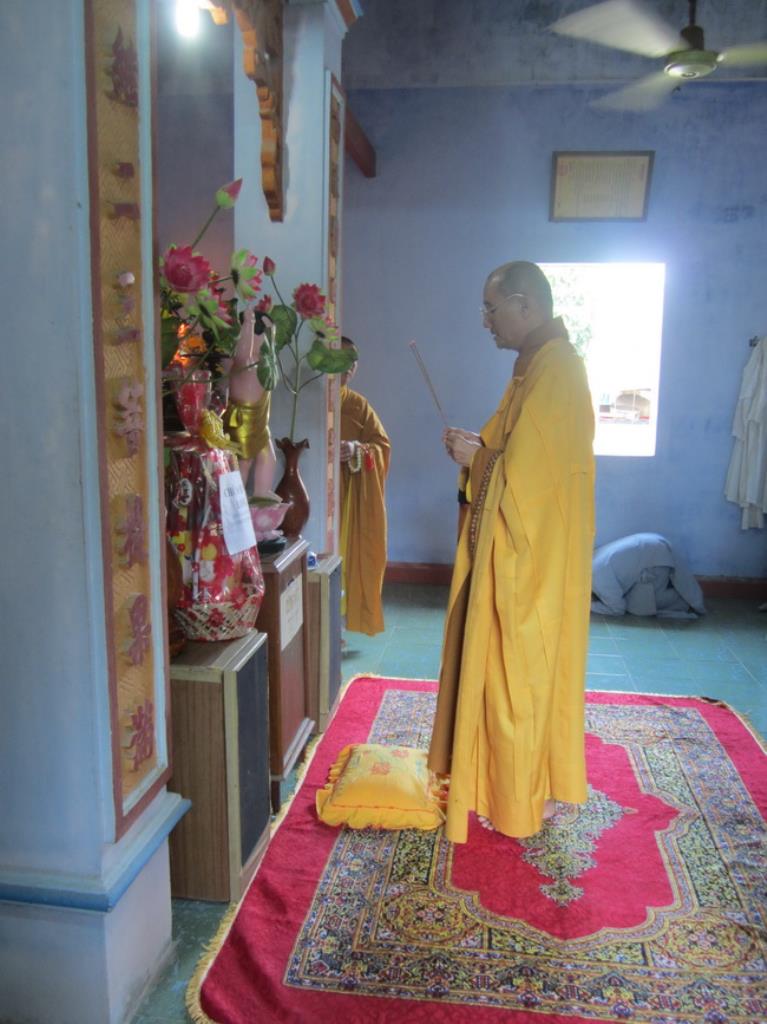 Chùa Long Hải tổ chức lễ húy kỵ tổ khai sơn