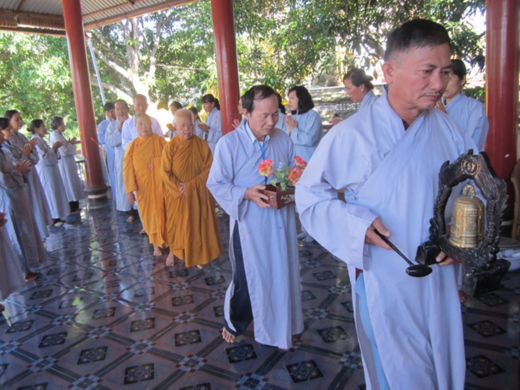 Đạo tràng Bát quan trai Tịnh xá Ngọc Sơn tổng kết cuối năm