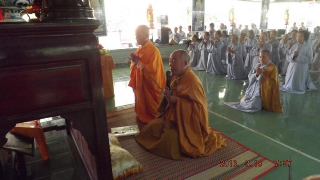 Chùa Linh Sơn Pháp Ấn: Khóa tu niệm Phật kỳ II năm 2016