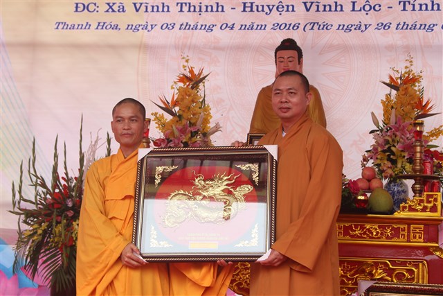 Thanh Hóa: Bổ nhiệm ĐĐ. Thích Tĩnh Hải trụ trì chùa Hoa Long