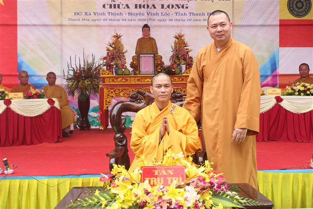 Thanh Hóa: Bổ nhiệm ĐĐ. Thích Tĩnh Hải trụ trì chùa Hoa Long