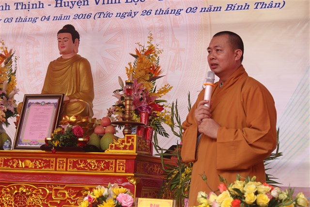 Thanh Hóa: Bổ nhiệm ĐĐ. Thích Tĩnh Hải trụ trì chùa Hoa Long