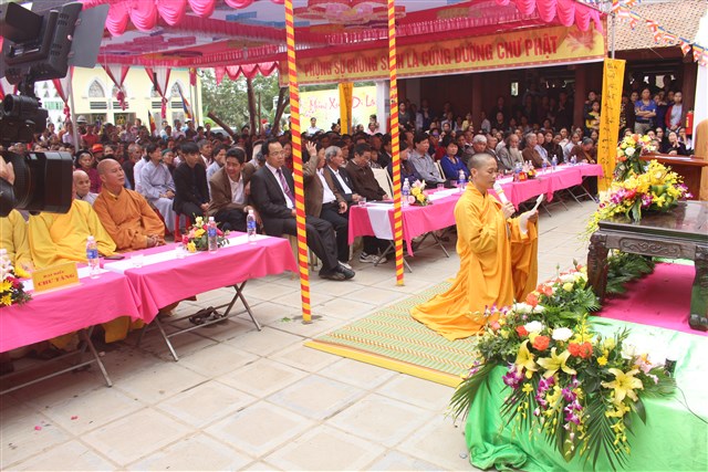 Thanh Hóa: Bổ nhiệm ĐĐ. Thích Tĩnh Hải trụ trì chùa Hoa Long