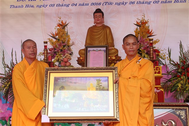 Thanh Hóa: Bổ nhiệm ĐĐ. Thích Tĩnh Hải trụ trì chùa Hoa Long
