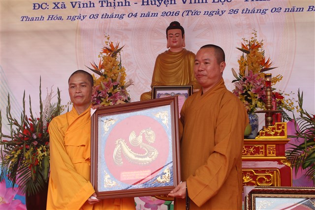 Thanh Hóa: Bổ nhiệm ĐĐ. Thích Tĩnh Hải trụ trì chùa Hoa Long
