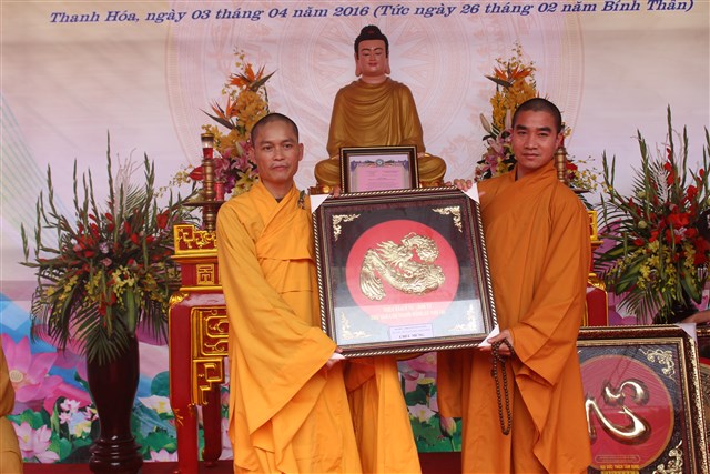 Thanh Hóa: Bổ nhiệm ĐĐ. Thích Tĩnh Hải trụ trì chùa Hoa Long