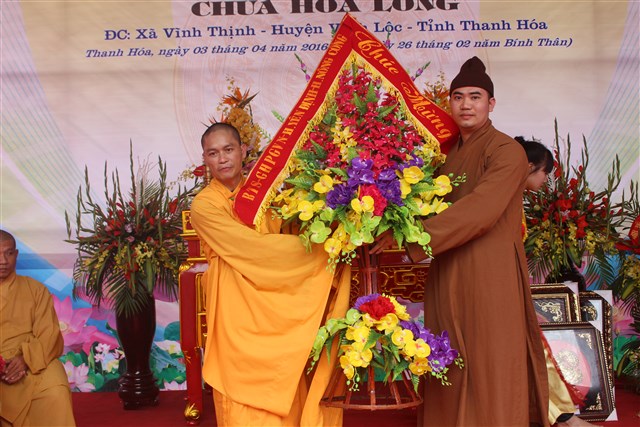 Thanh Hóa: Bổ nhiệm ĐĐ. Thích Tĩnh Hải trụ trì chùa Hoa Long