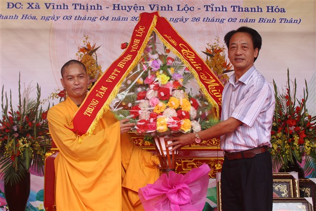 Thanh Hóa: Bổ nhiệm ĐĐ. Thích Tĩnh Hải trụ trì chùa Hoa Long