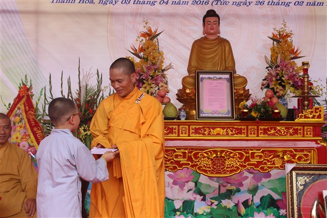 Thanh Hóa: Bổ nhiệm ĐĐ. Thích Tĩnh Hải trụ trì chùa Hoa Long