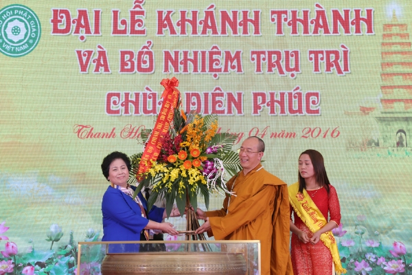 Thanh Hóa: Lễ Khánh Thành và Bổ Nhiệm Trụ Trì chùa Diên Phúc