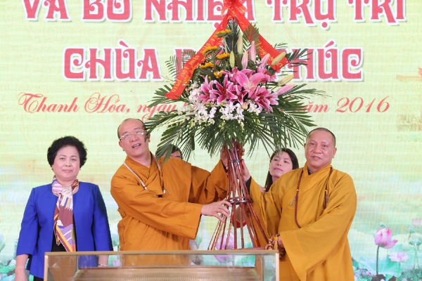 Thanh Hóa: Lễ Khánh Thành và Bổ Nhiệm Trụ Trì chùa Diên Phúc