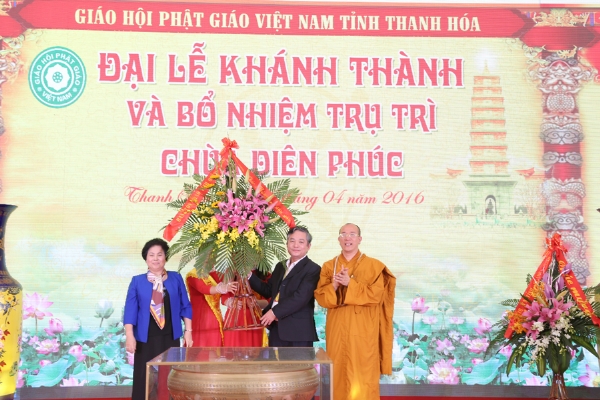 Thanh Hóa: Lễ Khánh Thành và Bổ Nhiệm Trụ Trì chùa Diên Phúc