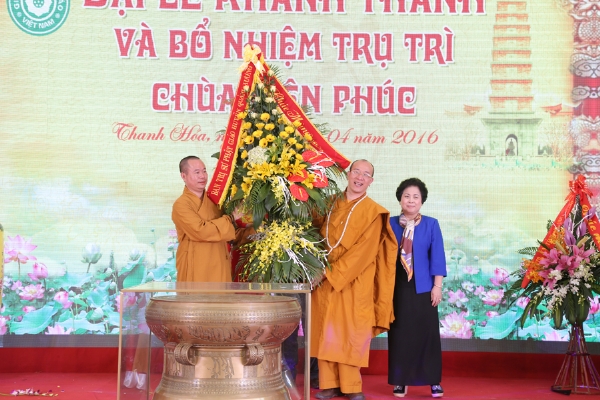 Thanh Hóa: Lễ Khánh Thành và Bổ Nhiệm Trụ Trì chùa Diên Phúc
