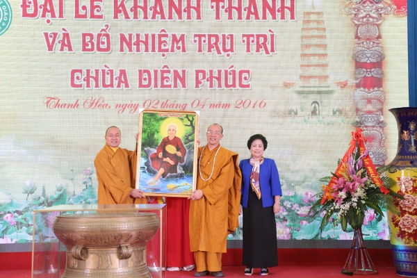 Thanh Hóa: Lễ Khánh Thành và Bổ Nhiệm Trụ Trì chùa Diên Phúc