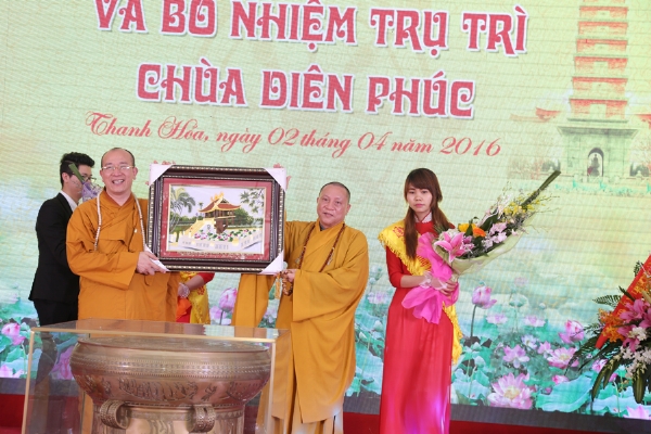 Thanh Hóa: Lễ Khánh Thành và Bổ Nhiệm Trụ Trì chùa Diên Phúc