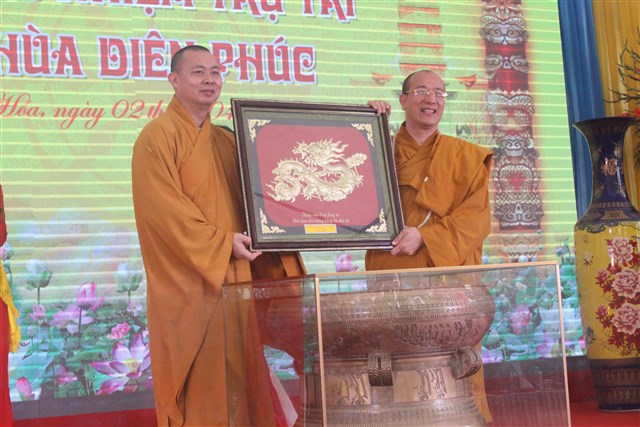 Thanh Hóa: Lễ Khánh Thành và Bổ Nhiệm Trụ Trì chùa Diên Phúc