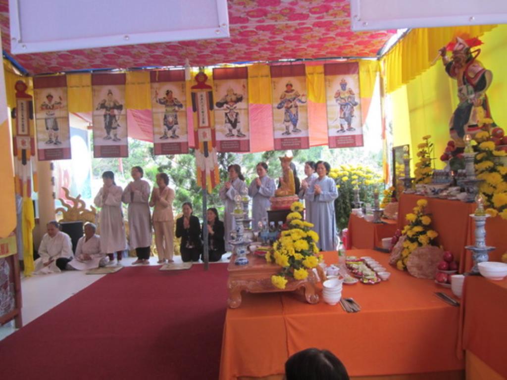 Chùa Bảo Phước - Lễ tạ đàn Dược Sư Thất Châu