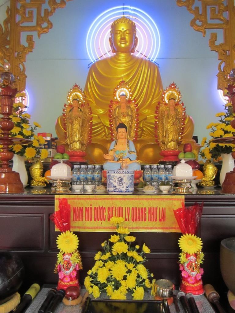 Chùa Bảo Phước - Lễ tạ đàn Dược Sư Thất Châu