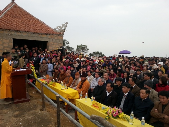 Thanh Hóa: Chùa Am Các tổ chức lễ đúc Chuông