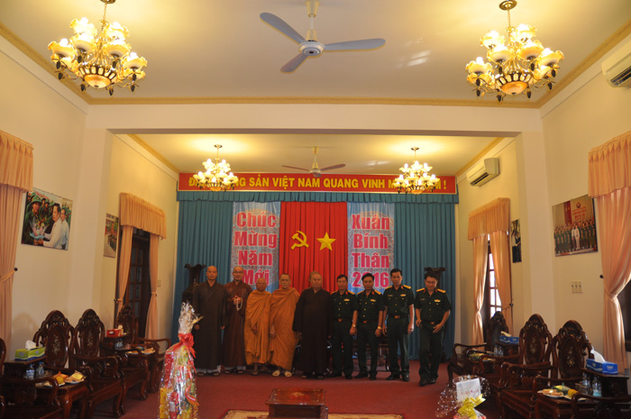 Lãnh Đạo GHPGVN Tỉnh Tiền Giang Thăm và Chúc Tết Các Cơ Quan Ban Ngành Tỉnh Tiền Giang, TP. Mỹ Tho Xuân Bính Thân-2016