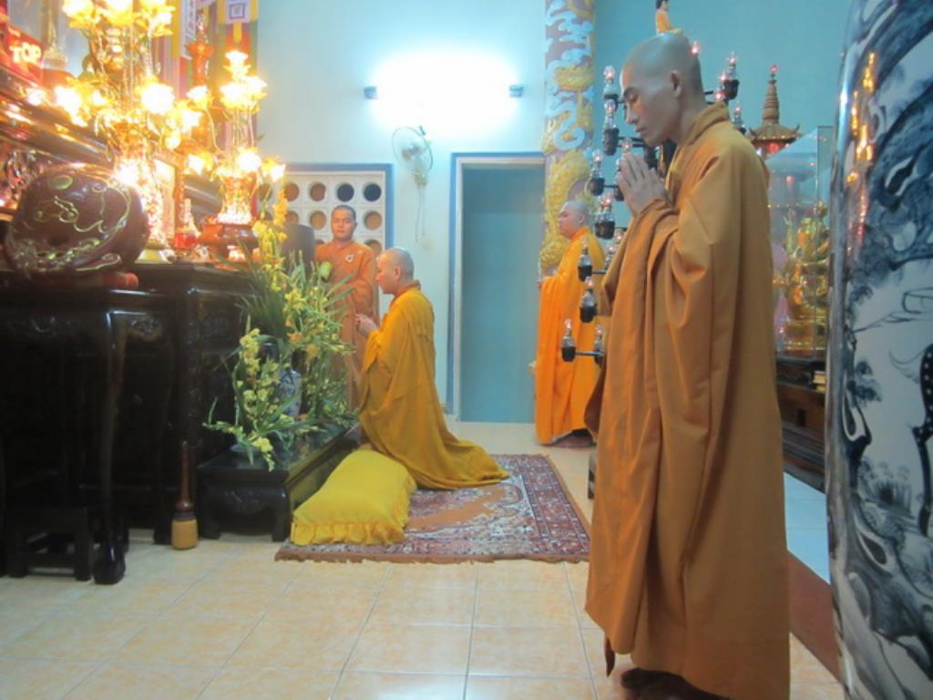 Chùa Đức Hòa – Khóa lễ Sám hối và Cầu an đầu năm