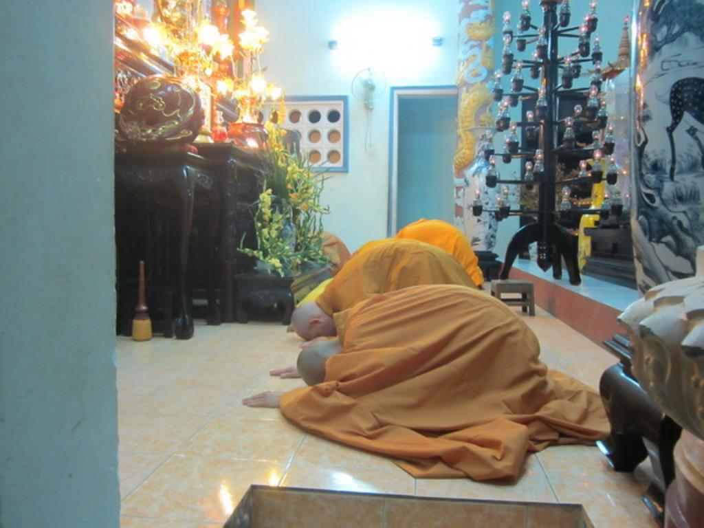 Chùa Đức Hòa – Khóa lễ Sám hối và Cầu an đầu năm