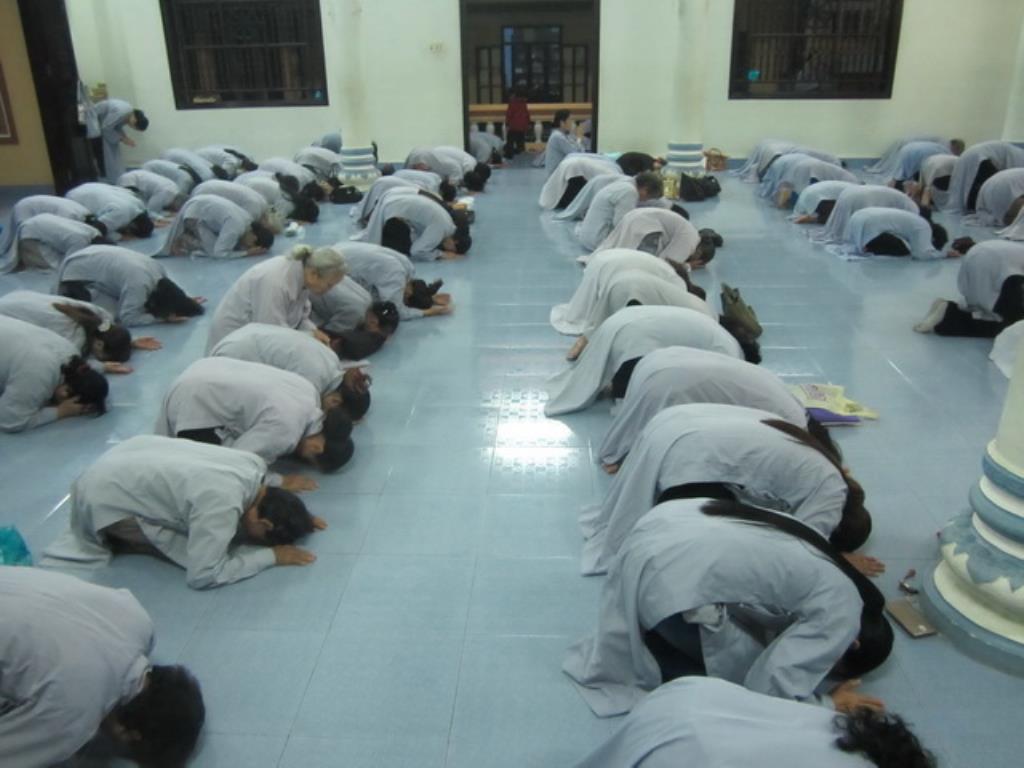 Chùa Đức Hòa – Khóa lễ Sám hối và Cầu an đầu năm