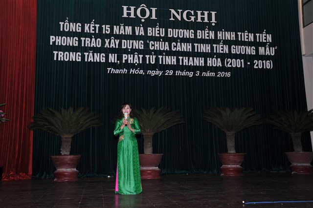 Thanh Hóa: Tổng kết 15 năm phong trào xây dựng “Chùa cảnh tinh tiến gương mẫu” giai đoạn (2001-2016)