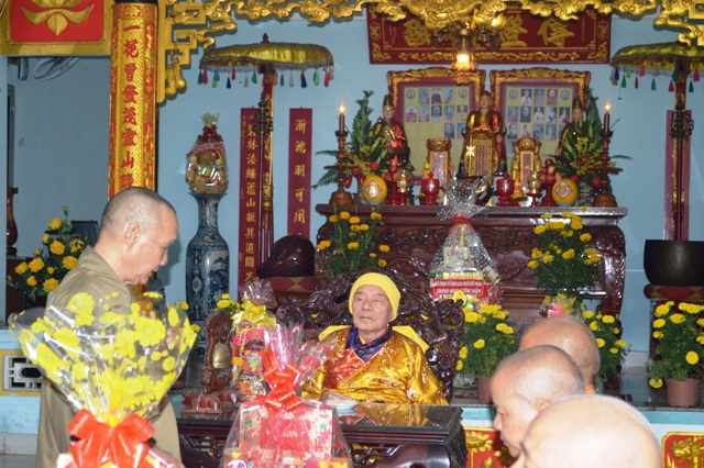 Khánh Hòa: Tông phong tổ đình Nghĩa Phương họp mặt lễ Tổ đầu năm