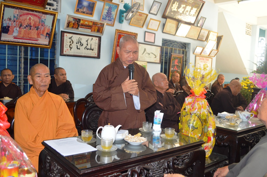 Khánh Hòa: Tông phong tổ đình Nghĩa Phương họp mặt lễ Tổ đầu năm