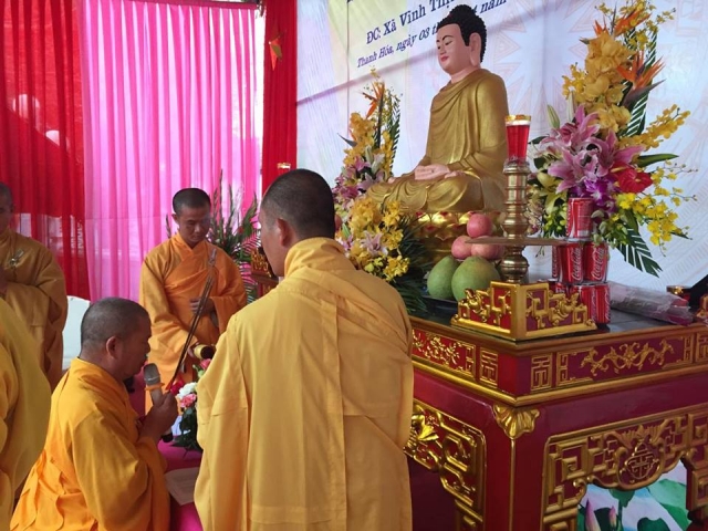 Thanh Hóa: Chùa Hoa Long tổ chức lễ Hằng Thuận