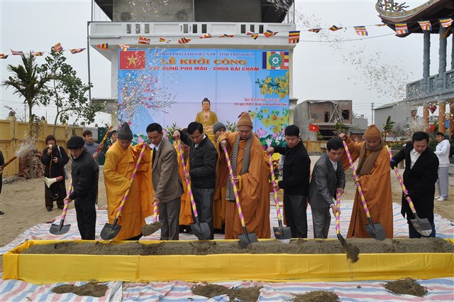 Thanh Hóa: Khai mạc lễ hội Quan Âm truyền thống 2016 và khởi công xây dựng điện Mẫu chùa Bái Chăm