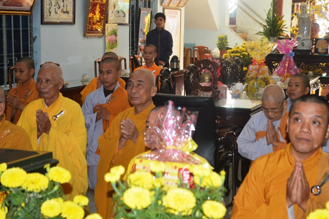 Khánh Hòa: Tông phong tổ đình Nghĩa Phương họp mặt lễ Tổ đầu năm