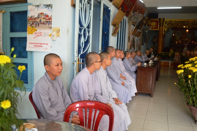 Khánh Hòa: Tông phong tổ đình Nghĩa Phương họp mặt lễ Tổ đầu năm