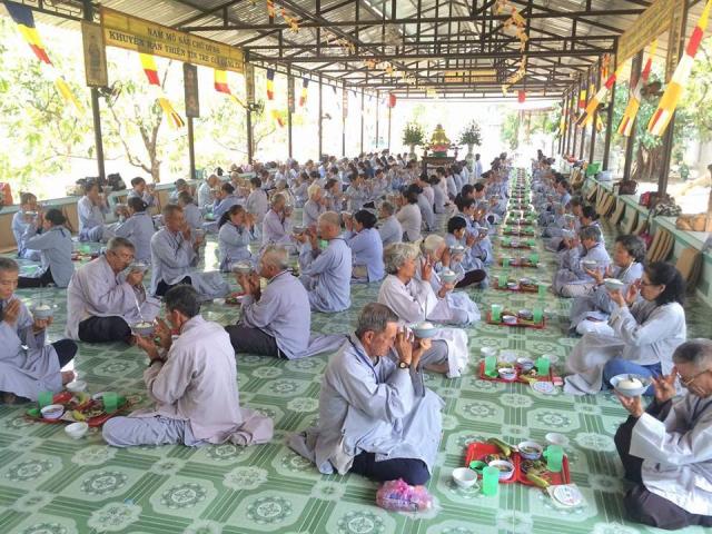 Khánh Hòa: Chùa Sắc Tứ Minh Thiện Khóa Tu Niệm Phật Một Ngày An Lạc Lần Thứ 72