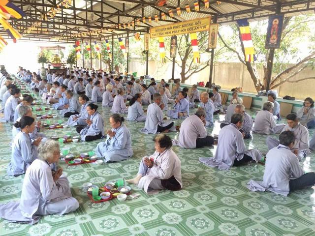 Khánh Hòa: Chùa Sắc Tứ Minh Thiện Khóa Tu Niệm Phật Một Ngày An Lạc Lần Thứ 72
