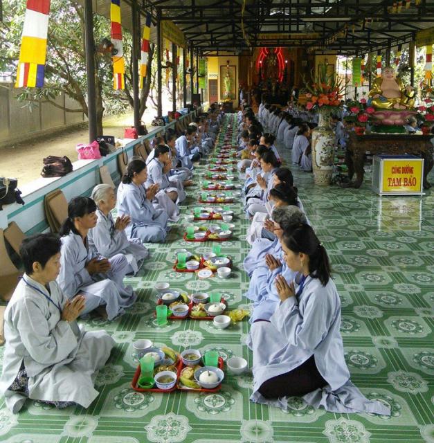 Khánh Hòa: Chùa Sắc Tứ Minh Thiện Khóa Tu Niệm Phật Một Ngày An Lạc Lần Thứ 72